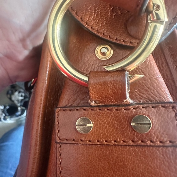 Marc Jacobs Tan Leather Satchel and free charm - Picture 15 of 16